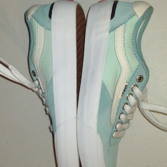 Chima pro 2 men’s Vans light blue turquoise color size 5.5 - Picture 8 of 12